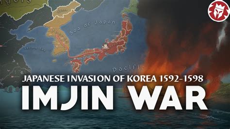 Imjin-kriget, ett brutalt uppror mot den Joseon-dynastin och en tidig invasion av Japan i Korea